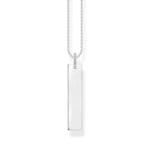Thomas Sabo Charm Club Kette Column-Tag, Damen Silberschmuck - KE2142-001-21-L50V